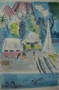 Bora Bora 5  (Watercolor) 1963