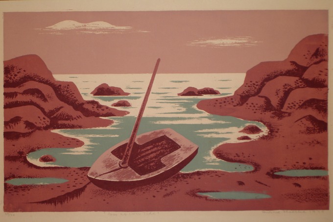 Cove at Low Tide  (Silkscreen) 1930