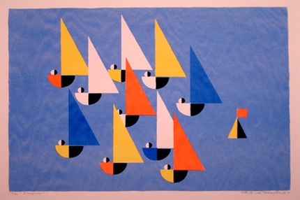 Dinghies 1981 (Silkscreen)