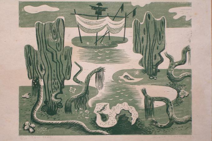 DLow Tide (Silkscreen) 1955