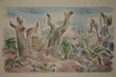 Florida Jungle 2  (Watercolor) 1940-50's