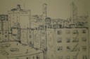 New York Skyline (Pen & Ink) 1928