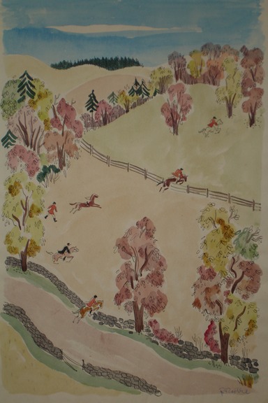 NY Jumpers (Watercolor) 1930-40