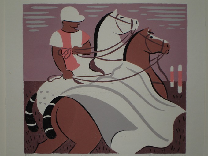Polo Ponies (Silkscreen) 1939
