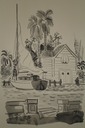 Sails Down (Watercolor) 40-50's