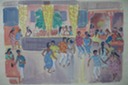 Tahiti 8 (Watercolor) 1963