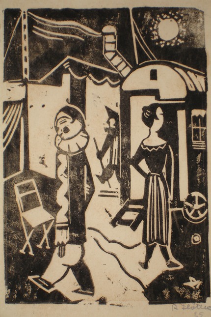 Wood Cut (performance time) 1925